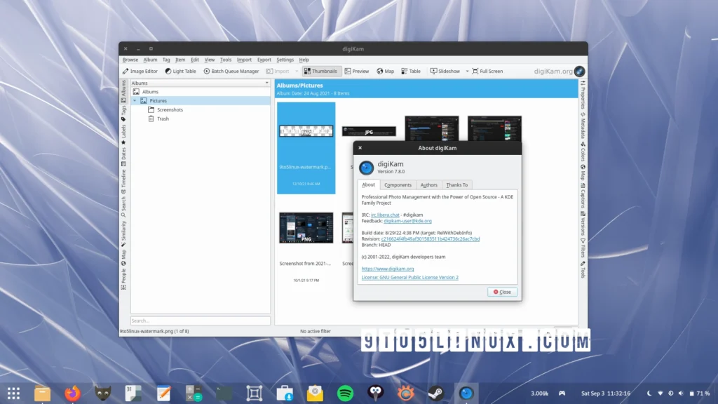 Digikam 78 open source digital photo manager released with new camera.webp