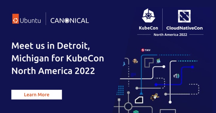 Canonical presence at kubecon cloudnativecon north america 2022