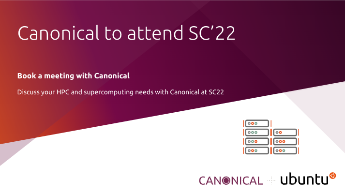 Canonical to attend Supercomputing 22 | Ubuntu