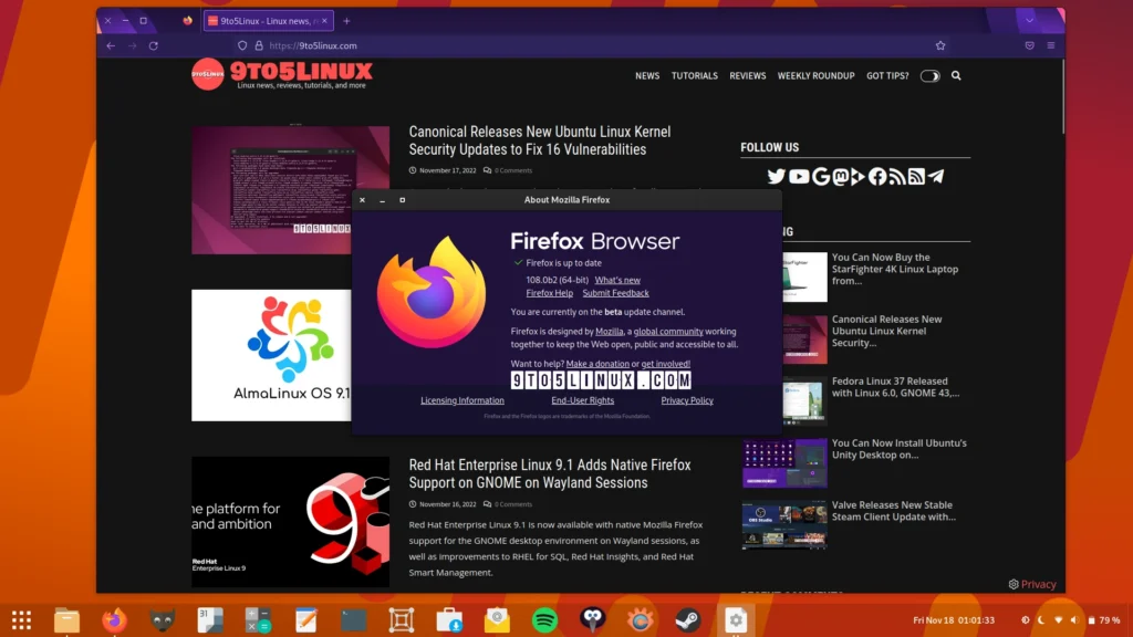 Mozilla firefox 108 enters public beta testing with webmidi enabled.webp