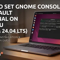 Set gnome console as default old ubuntu