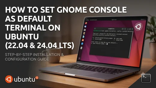 Set gnome console as default old ubuntu - How To Make Console The Default Terminal App On Ubuntu