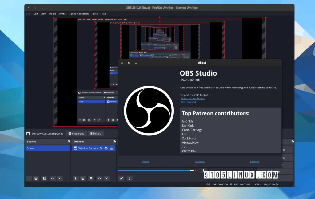 Obs studio 290 released with media key support on linux.webp