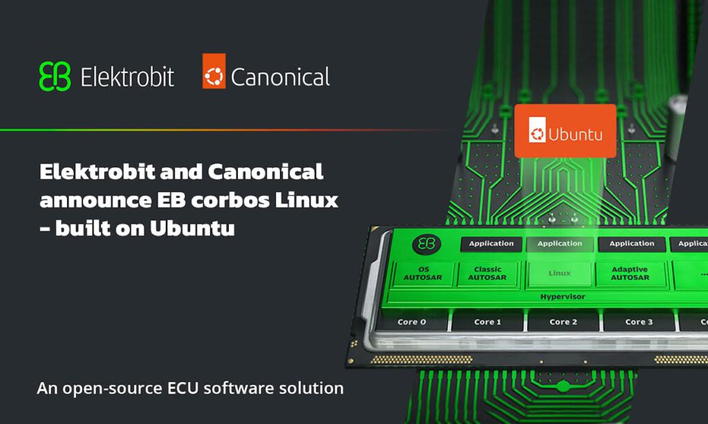 Elektrobit and Canonical announce EB corbos Linux – built on Ubuntu | Ubuntu