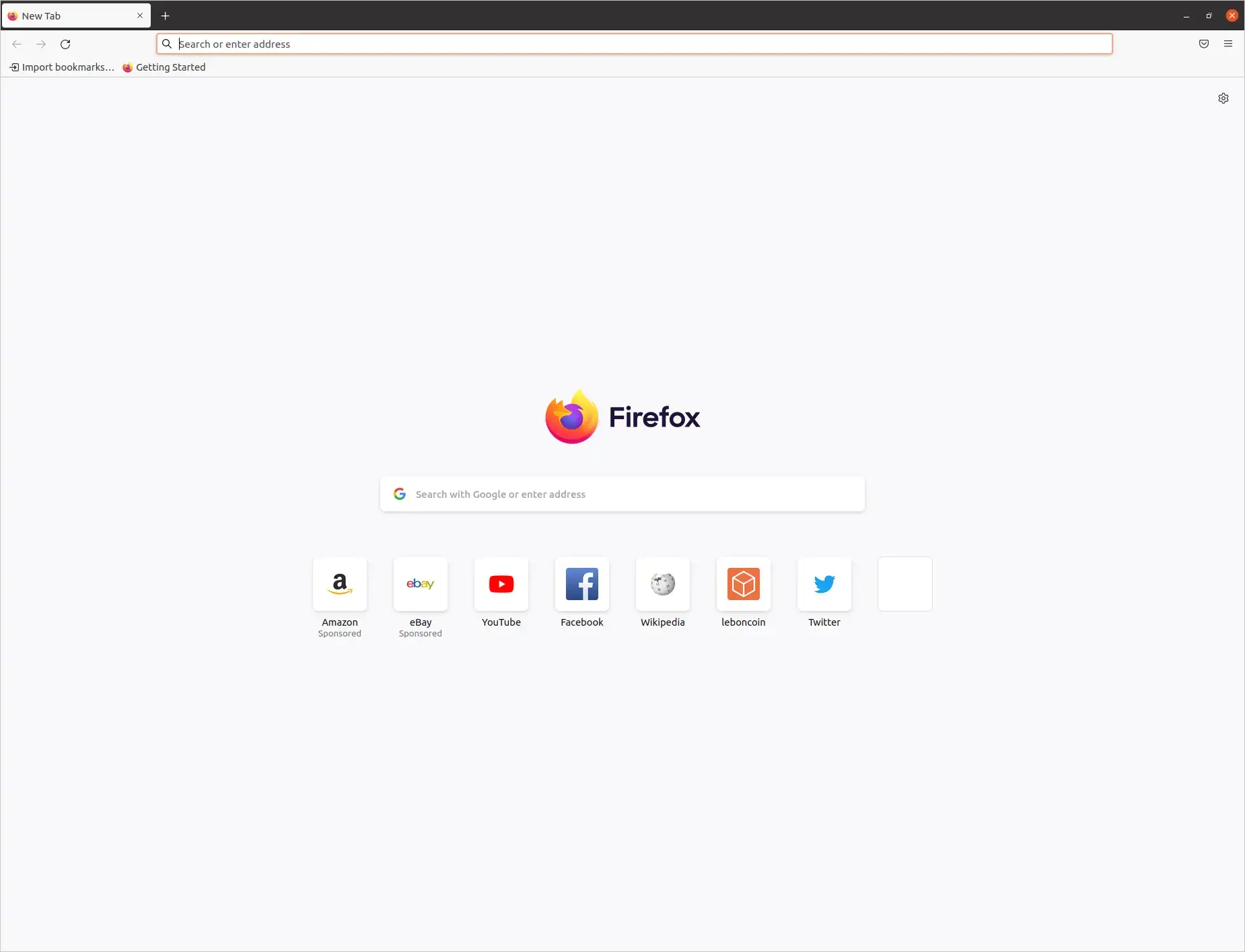 Firefox homepage clean - Firefox on Ubuntu 24.04: Install Guide