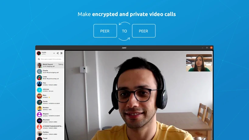 Jami video call