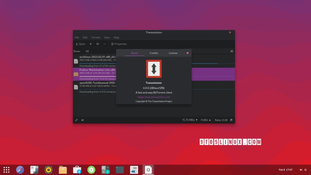 Transmission 40 open source bittorrent client released heres whats new.webp