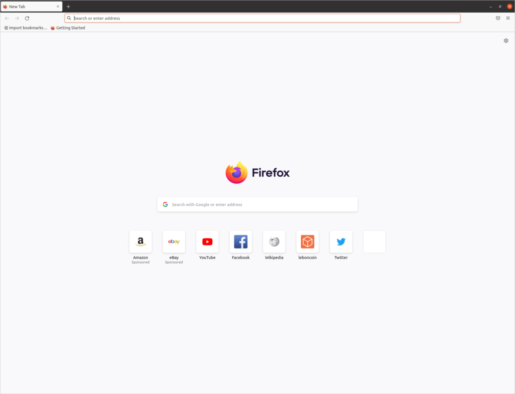 Ubuntu firefox