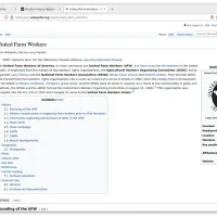Wikipedia on firefox