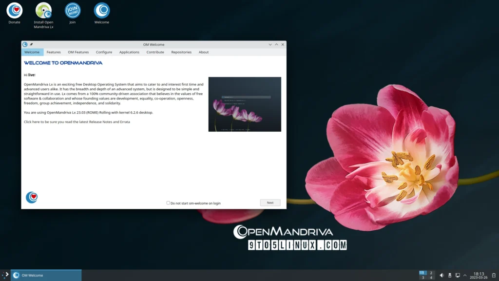 Openmandriva lx 2303 released with linux 62 mesa 23 and.webp