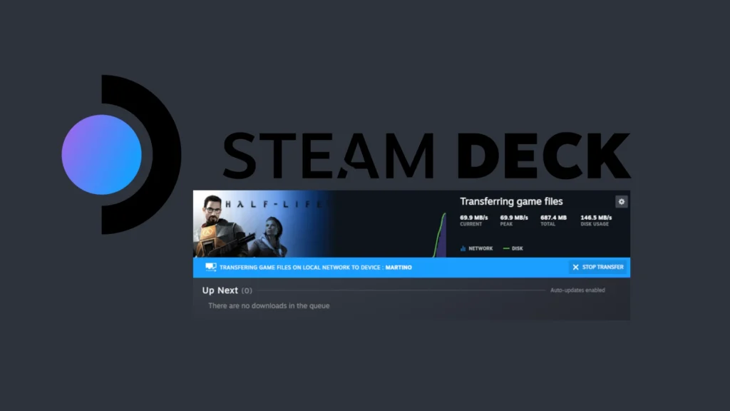 Steam deck now lets you transfer games from pc over.webp