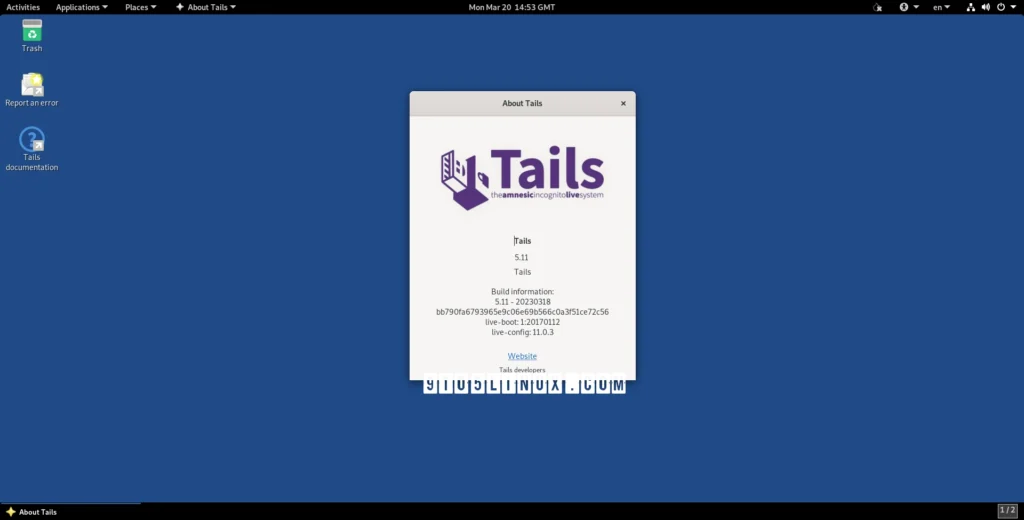 Tails 511 amnesic incognito live system switches to zram and.webp