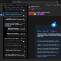 Thunderbird dark theme