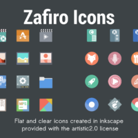Zafiro-flat-icons-screenshot