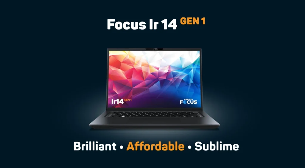 Kubuntu focus ir14 launches as an affordable enterprise ready linux laptop.webp
