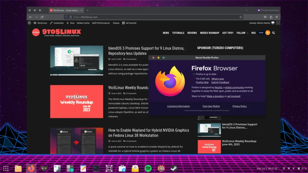 Firefox 114 released with revamped dns over https feature webtransport.webp