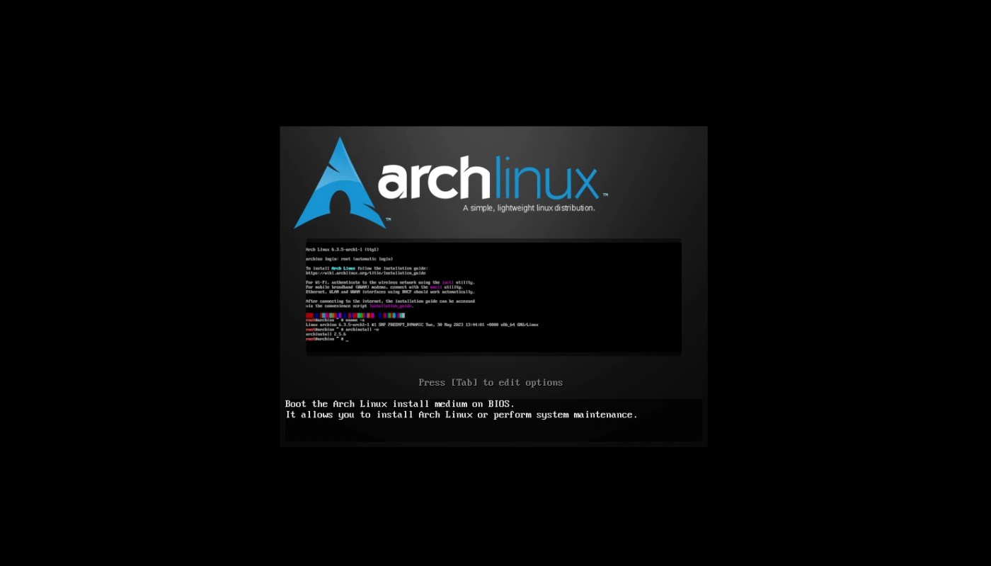 Arch Linux Kernel 6.3
