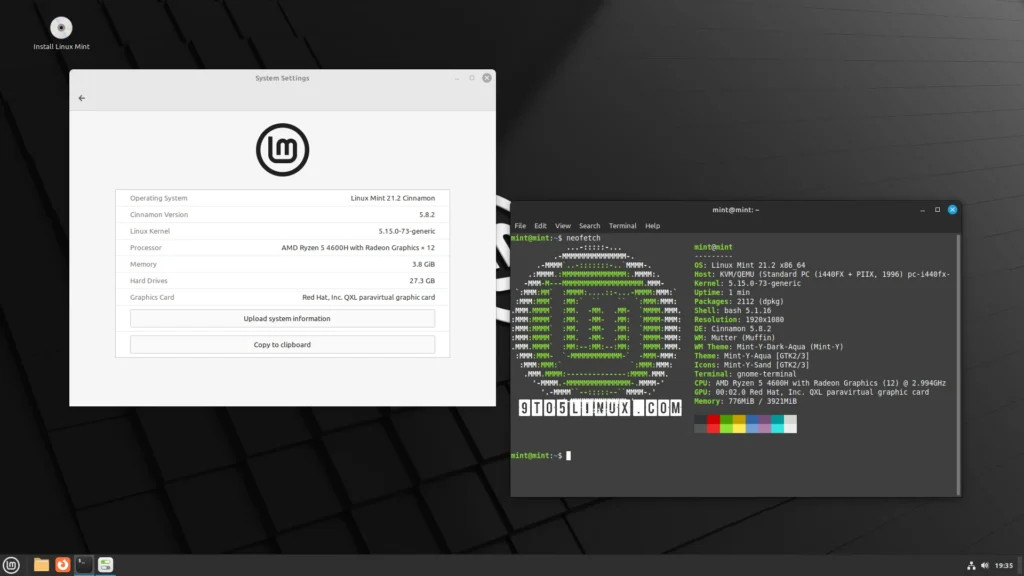 Linux mint 212 beta is now available for download with.webp