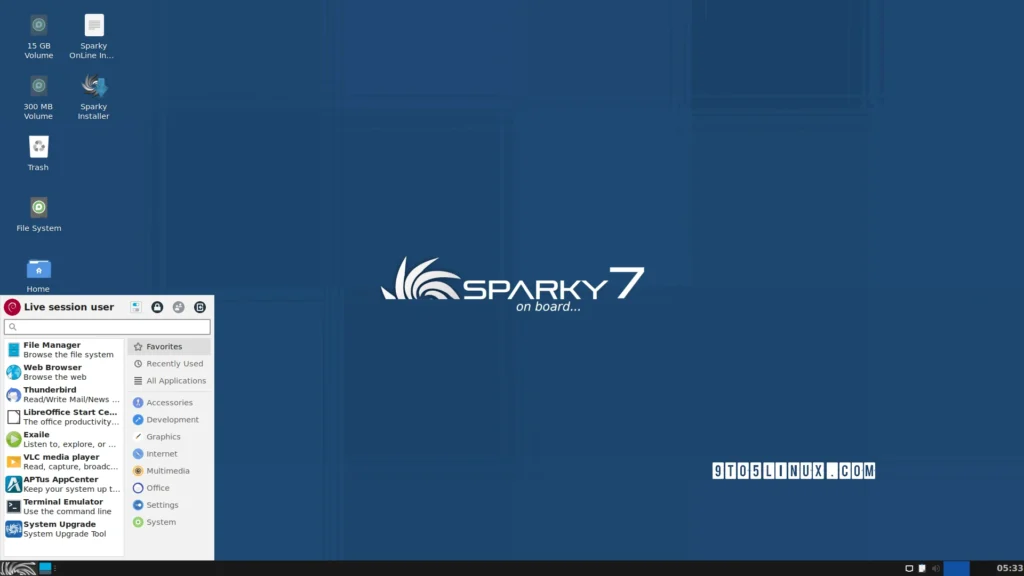 Sparkylinux 70 orion belt officially released based on debian 12.webp