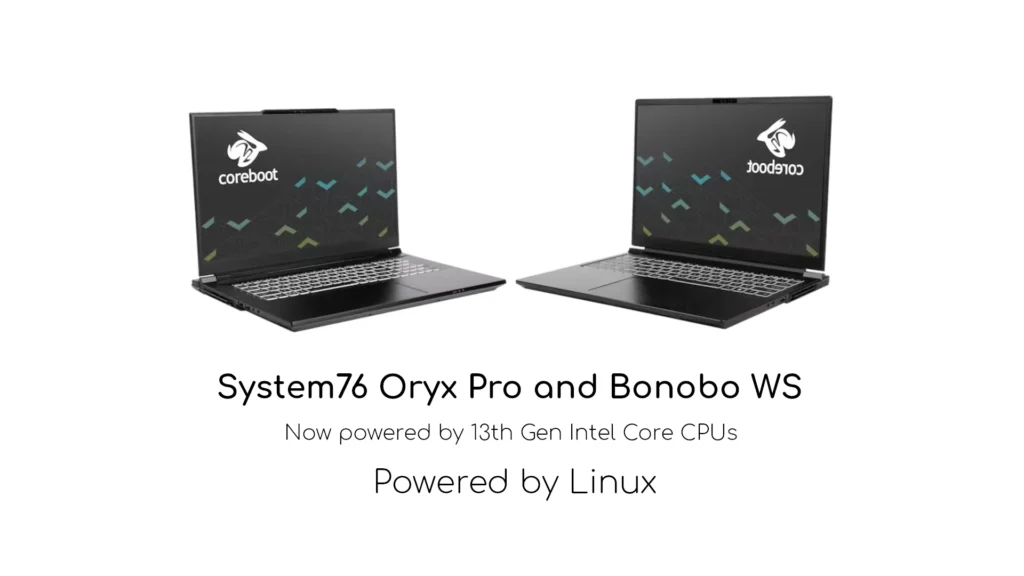 System76s oryx pro and bonobo ws linux laptops get raptor.webp