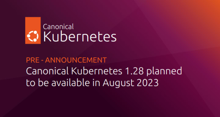 Canonical kubernetes 128 pre announcement ubuntu