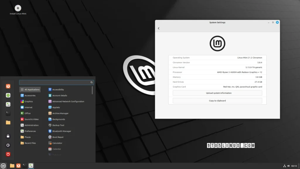 Linux mint 212 victoria is now available for download heres.webp