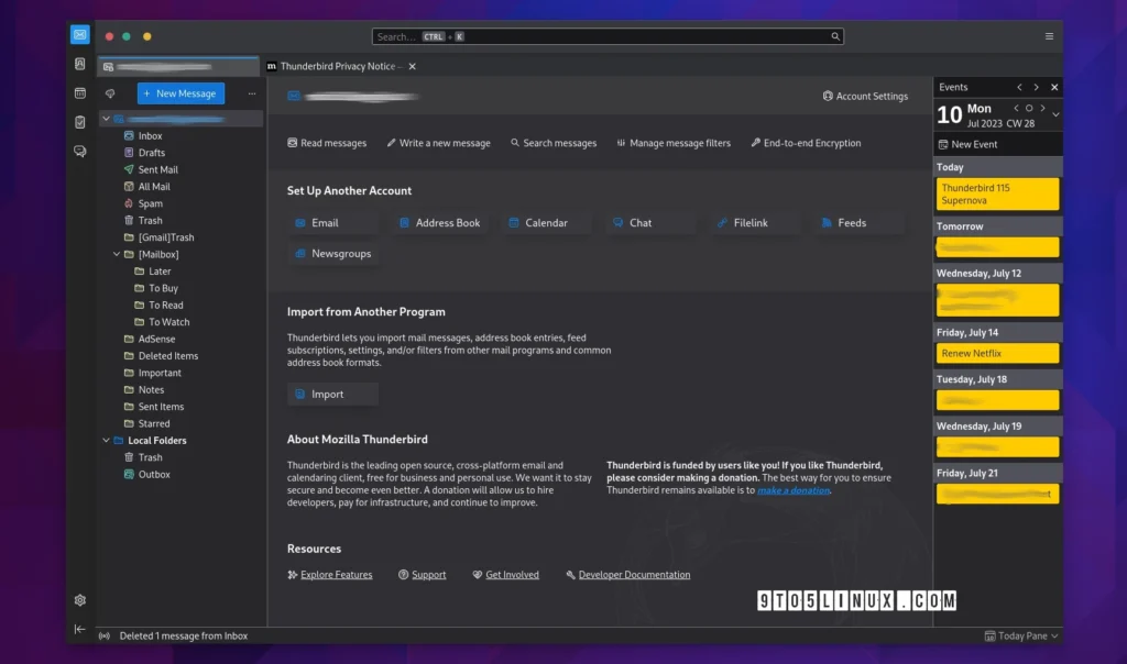 Mozilla thunderbird 115 released with supernova ui openpgp improvements.webp