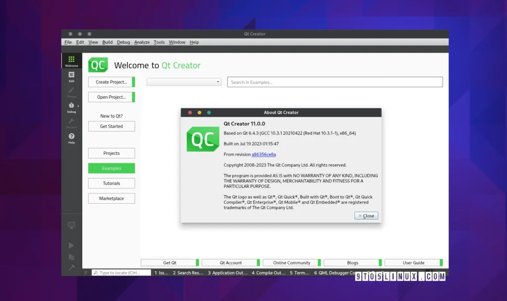 Qt creator 11 open source ide adds integrated terminal github copilot.webp