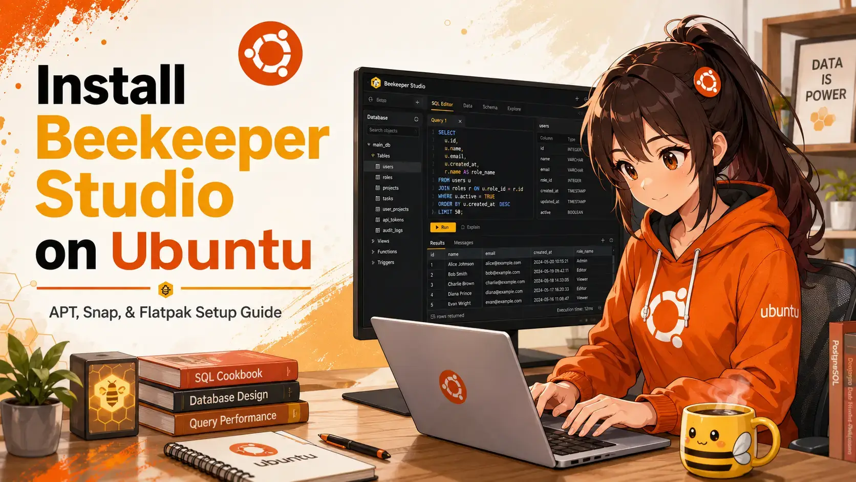 Beekeeper studio setup for linux cover - How to install Beekeeper Studio for Ubuntu