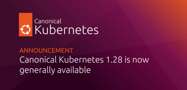 Canonical﻿ kubernetes 128 is now generally available ubuntu