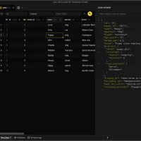 Json sidebar