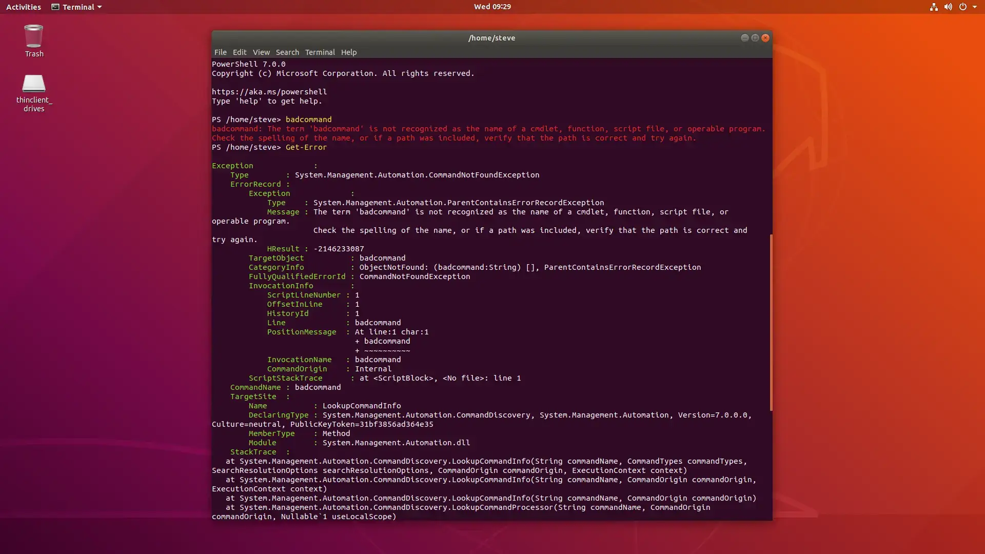 Powershell commands listed - PowerShell on Ubuntu 24.04 Install Guide (2025)