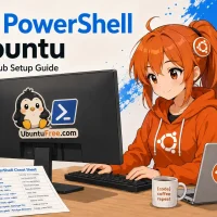 Powershell install guide ubuntu cover