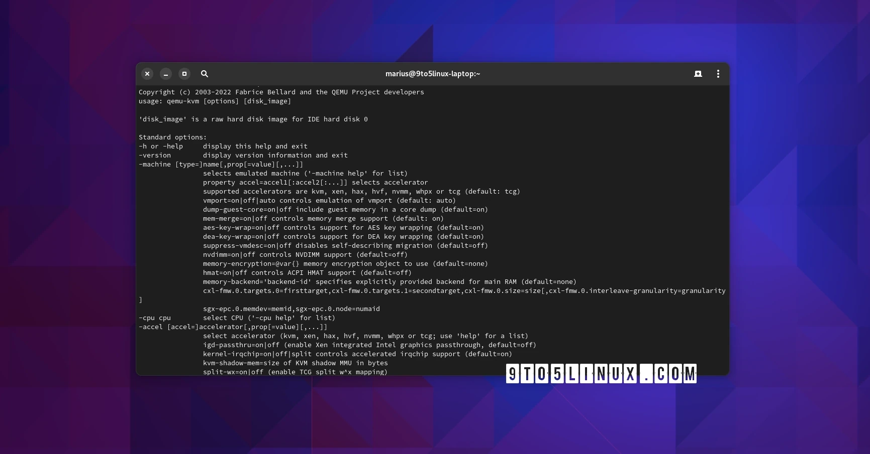 QEMU 8.1