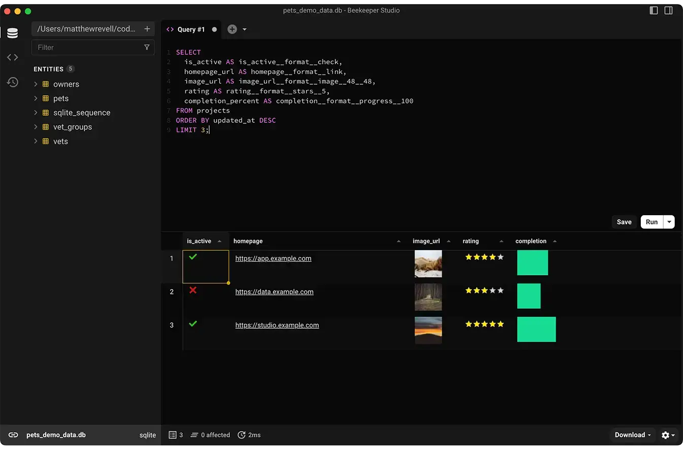 Query magics - How to install Beekeeper Studio for Ubuntu