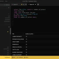 Sql editor