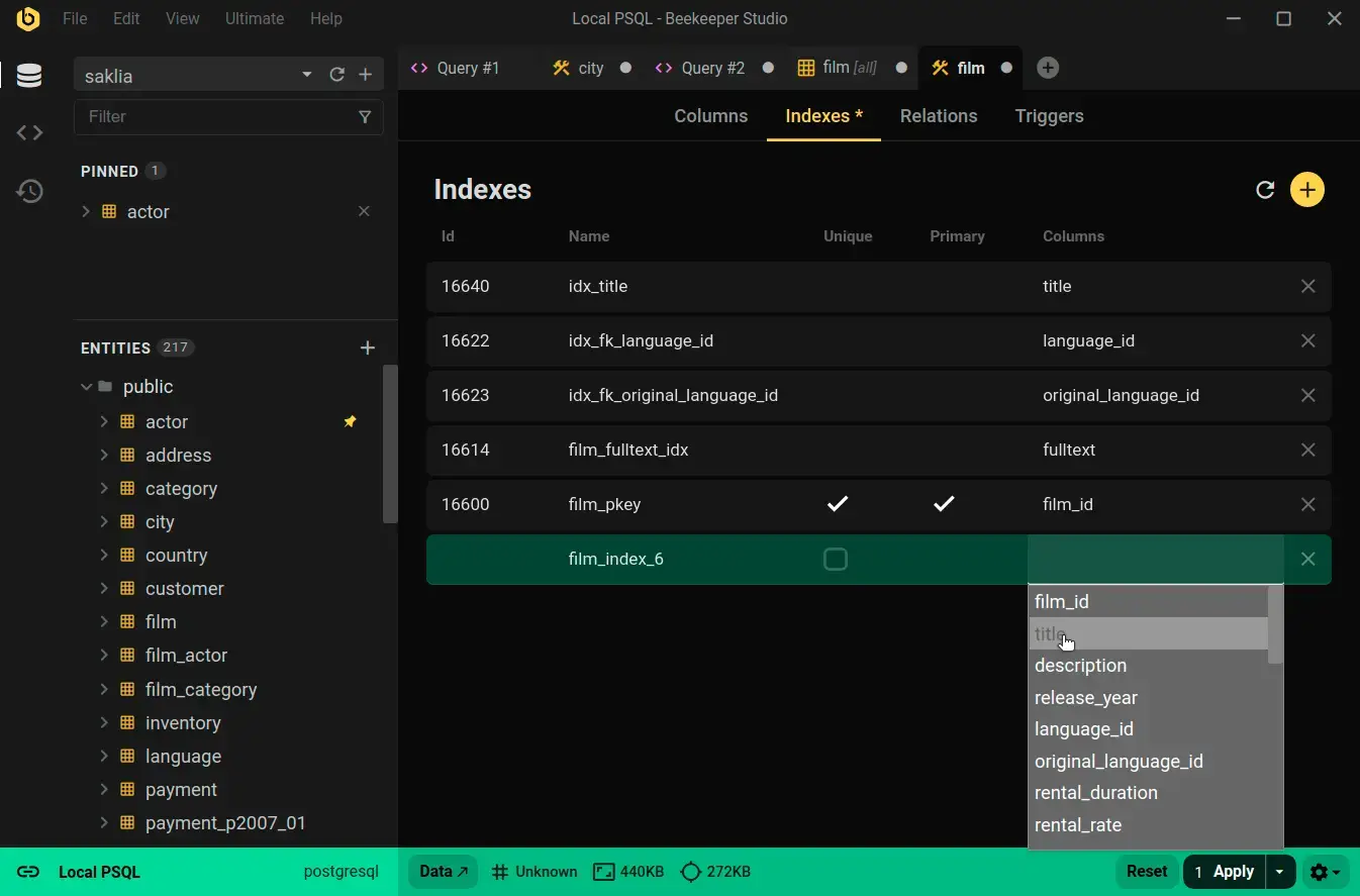 Table creator - How to install Beekeeper Studio for Ubuntu