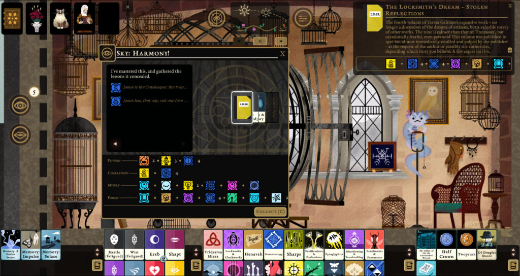 Card game screenshot
