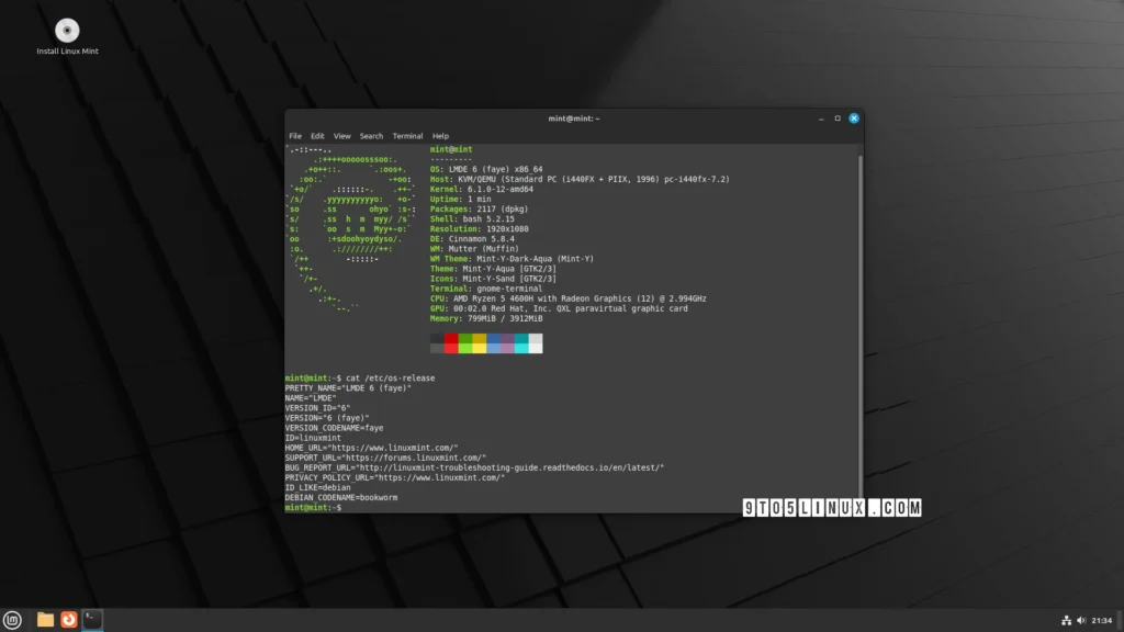Lmde linux mint debian edition 6 faye is now available.webp