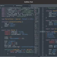 Side by side mode for definitions