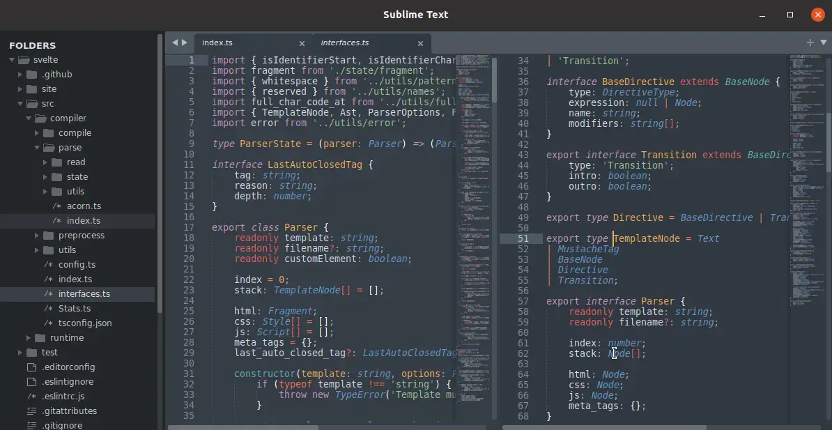 Side by side mode for definitions - How to Install Sublime Text on Ubuntu 24.04 and 26.04 - Complete Setup Guide