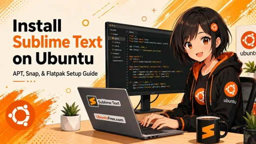 Sublime text install on linux cover - How to Install Sublime Text on Ubuntu 24.04 and 26.04 - Complete Setup Guide