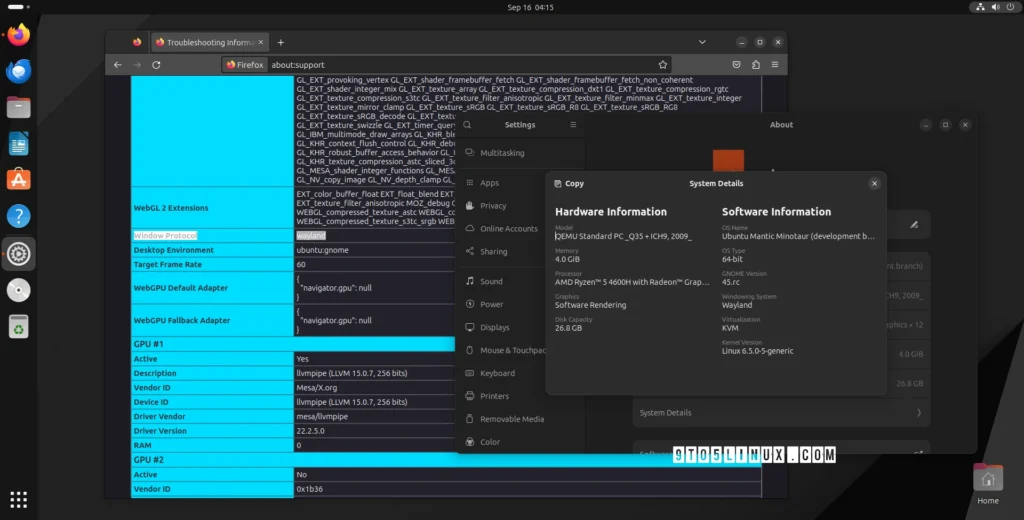 Ubuntu 2310 to enable native wayland support by default on.webp