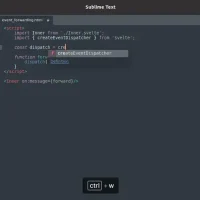 View definitions in auto complete