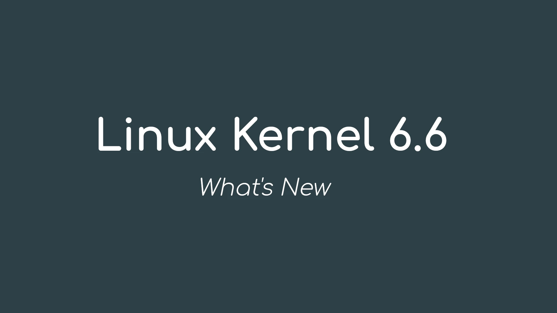 Linux kernel 66 officially released this is whats new.webp