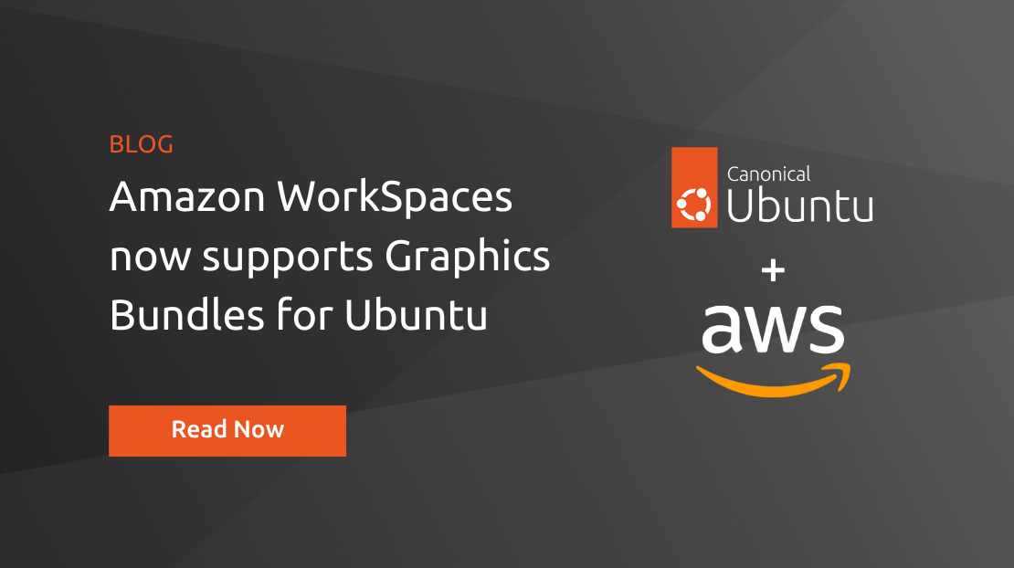 Unleash the power of GPU: Ubuntu WorkSpaces now support Graphics G4dn bundles | Ubuntu