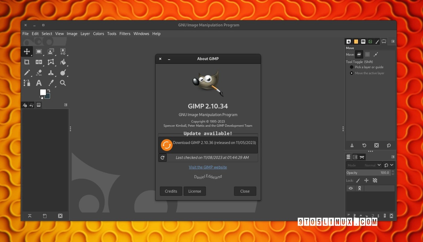 GIMP 2.10.36