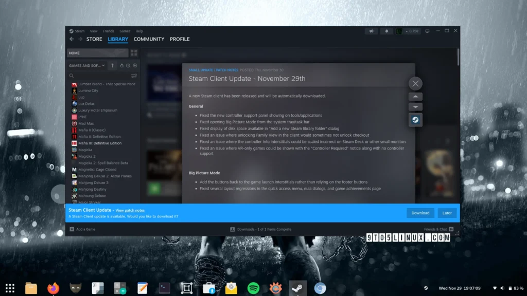 Latest steam client update improves steam overlay for cs2 and.webp