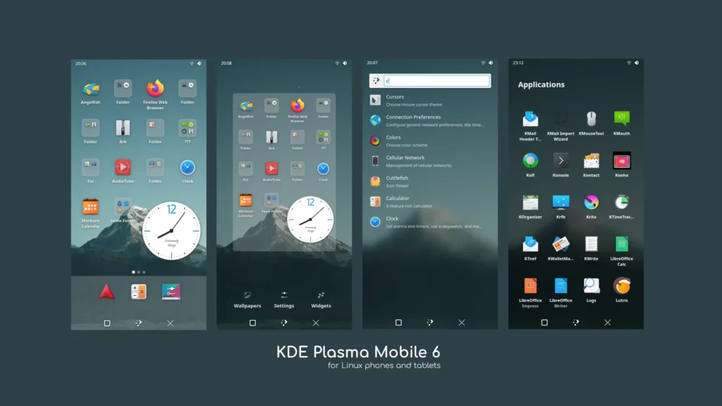 Kde plasma 6 for mobile devices is shaping up nicely.webp