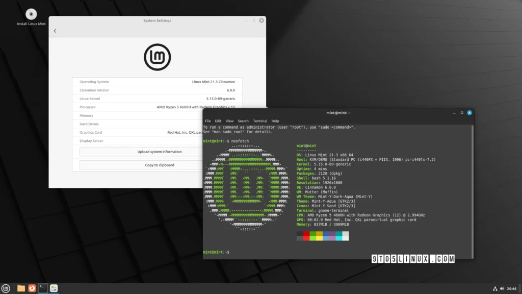 Linux mint 213 beta is now available for download with.webp